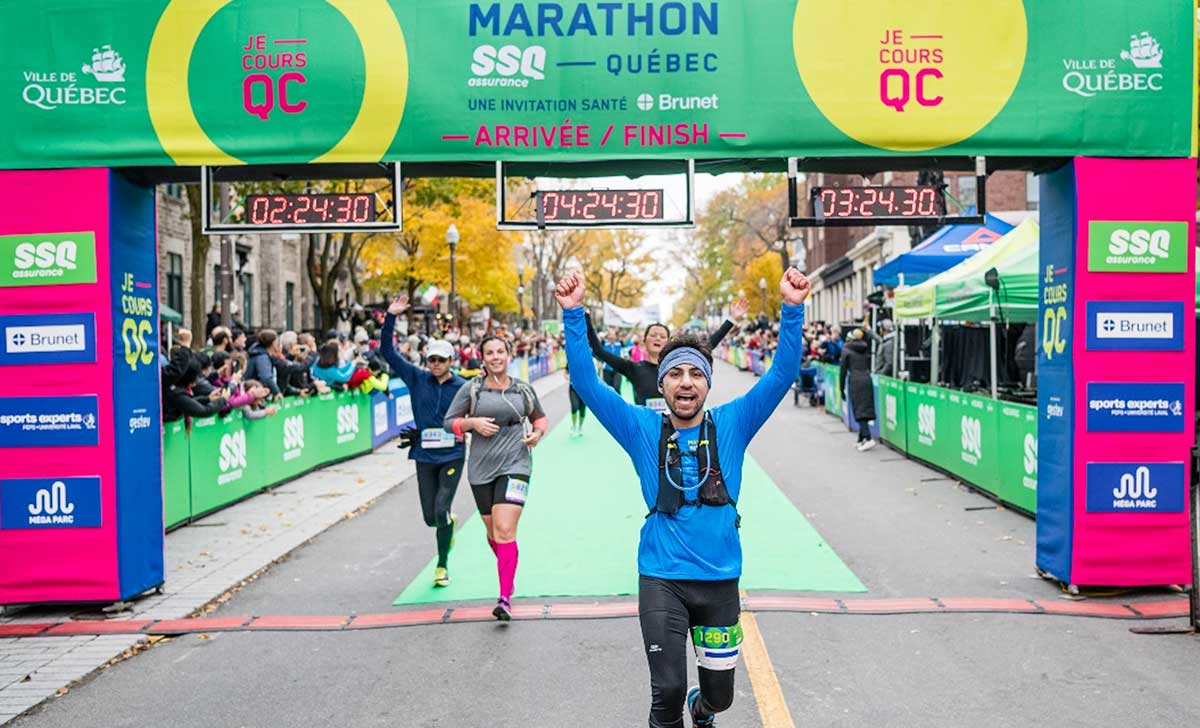 Marathon Beneva Assurance de Québec, an invitation Santé Brunet