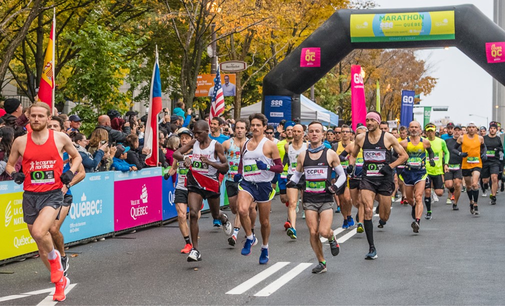 Marathon Béneva Assurance de Québec, Une invitation Santé Brunet