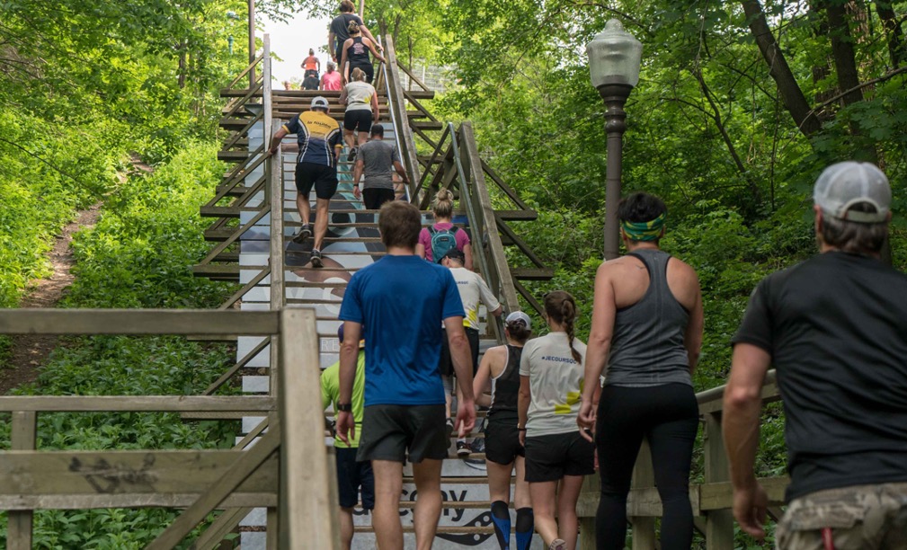 Défi des escaliers